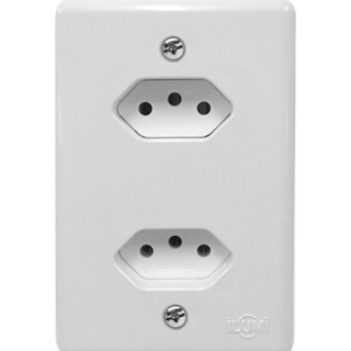 Monobloco Dupla 2 Tomadas 20A Areia e Pedra Sorocaba Gabinetes Sorocaba Porcelanato Sorocaba